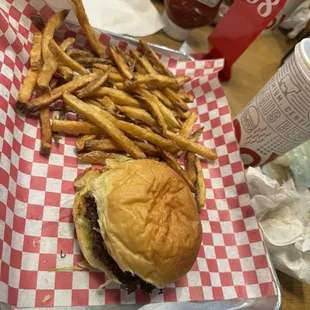 Cheddar Bacon BBQ Burger