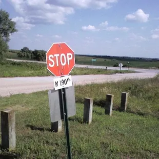 Along the Bess Streeter Aldrich Hwy.