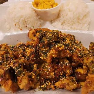 Kusisi Chicken plate