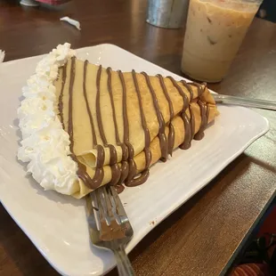 The Crepe with the Latte