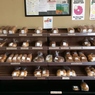 Breads, rolls, coffee cakes, cinnamon toast &amp; more