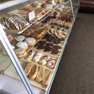 Baked, fried, specialty donuts &amp; rolls.