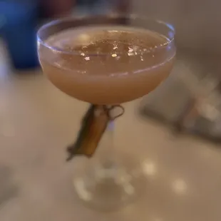 My sister got this cocktail and I just wanted to share how pretty it was. Sorry not sure the name.