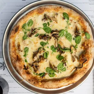 Roasted Mushroom Pizza