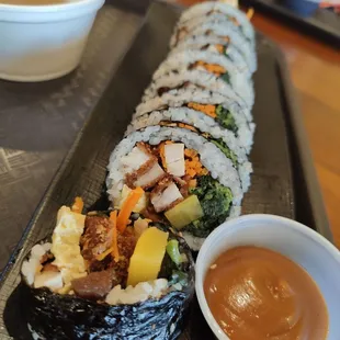 food, sushi and sashimi
