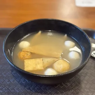 8. Odeng (Fish Cake Soup)