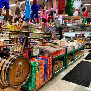 a variety of products