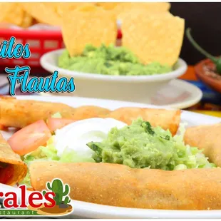 tortillas and guacamole