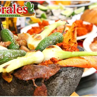 mexican food on a table