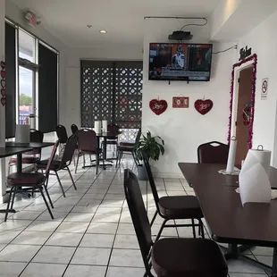 Inside seating