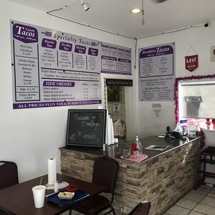Ordering inside