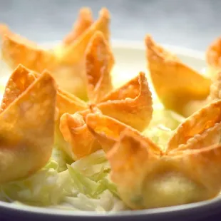Delicious   Crispy crab puff