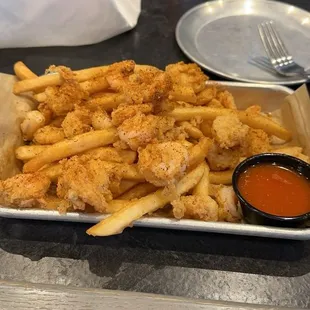 Cajun Popcorn Shrimp
