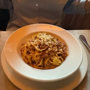 Tagliatelle alla bolognese