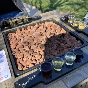 Beautiful day for wine tasting