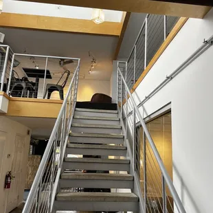 Upstairs with more seating areas