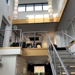 More seating upstairs