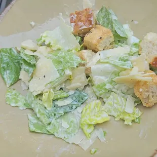 $16.75 Caesar salad