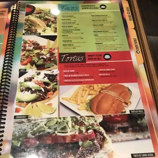 Huge menu!