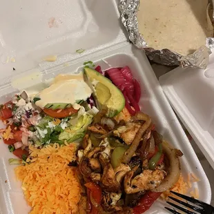 Chicken fajita