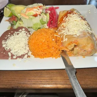 Chicken chimichanga