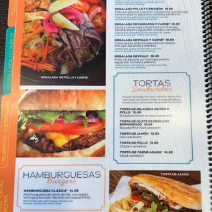 Salads Sandwiches Burgers