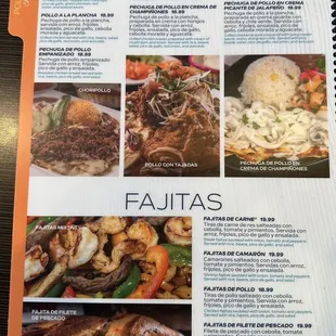 Chicken and Fajitas