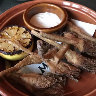 Crispy Fried Sunchokes Plate