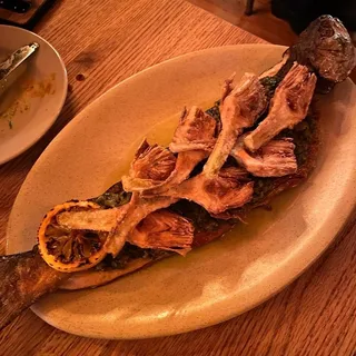 Whole Roasted Laurel Hill Farm Trout Plate