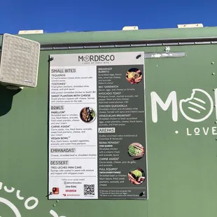 sushi and sashimi, menu