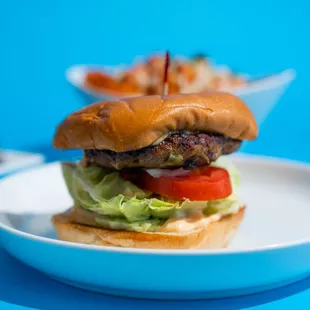Bombay Lamb Burger