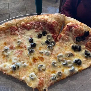 Out pizza.  Pretty good!