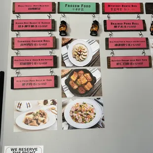 menu, ramen and noodles