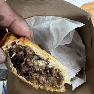 Cheeseburger Egg Roll