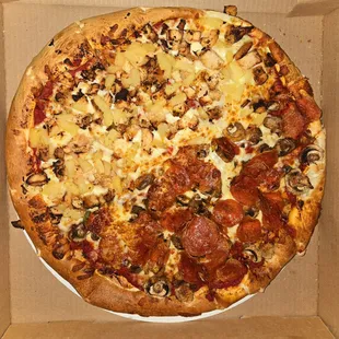 pizza, food