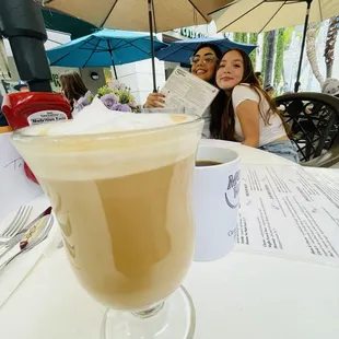 Vanilla latte with my Nieces! Priceless