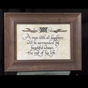 A man with daughters will be surrounded by beautiful women, the rest of his life available and daughters or all daughters
