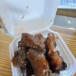 10 Piece Honey Ciroc Wings