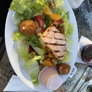 Summer Salad with Salmon
