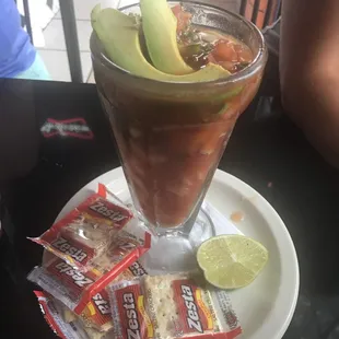 Large Cocktail Vuelve la Vida (shrimp, oyster, octopus)