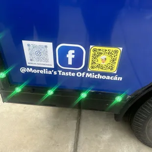 Follow on social media