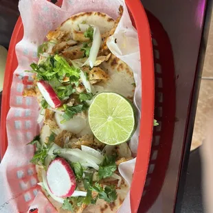 Tacos de pollo