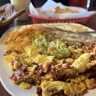 Juevos con chorizo