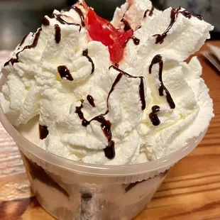 11/21 indulgent brownie sundae