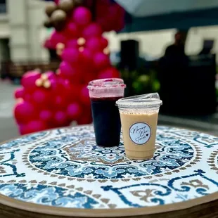 Horchata and Jamaica