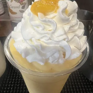 Fresh mango smoothie