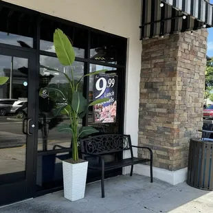 Entrance: $9.99 lunch specials