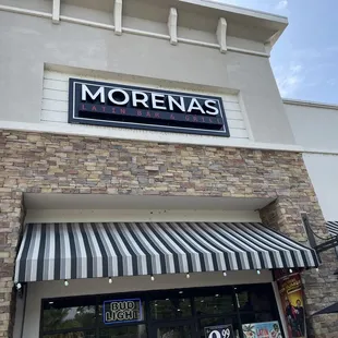 Outside of restaurant