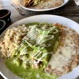 Seafood Enchiladas