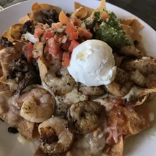 Carne Asada and Shrimp